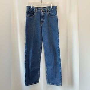 Nautica Mens 100% Cotton Straight Leg Denim Jeans 31X30 Mid Wash Preppy Casual